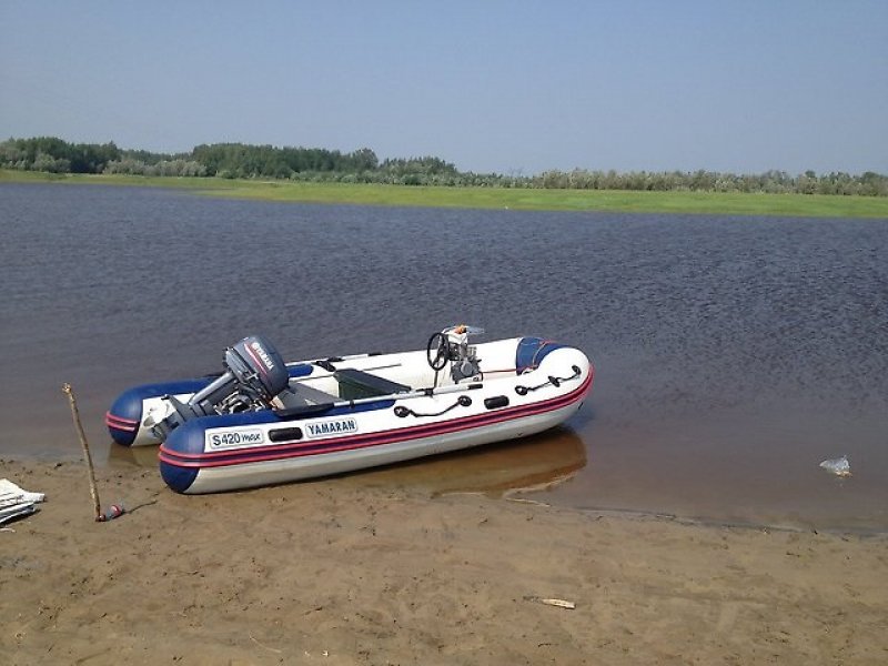 АлтайПрокат - Лодка ПВХ с рулевой стойкой